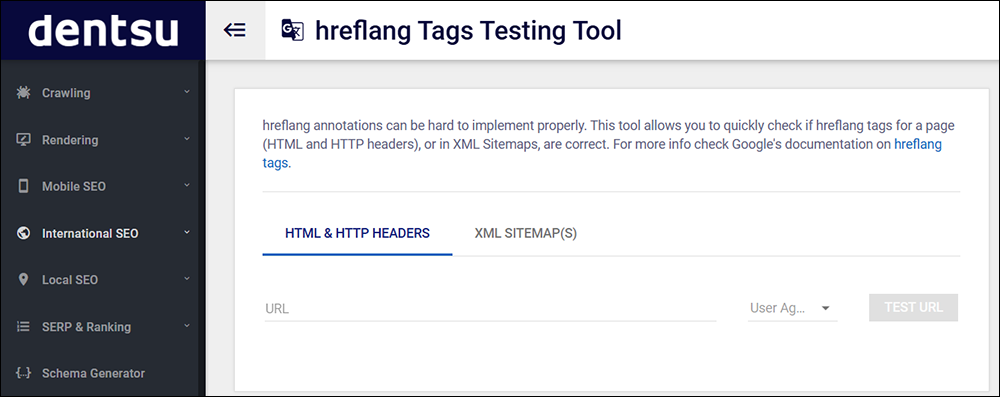 hreflang Tags Testing Tool