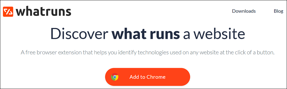 WhatRuns Browser Extension